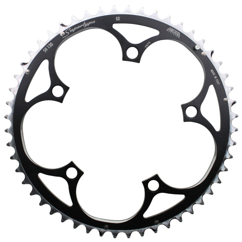 Plateau route Miche 130 mm 5 branches type Shimano 9-10 v – 52 extérieur noir