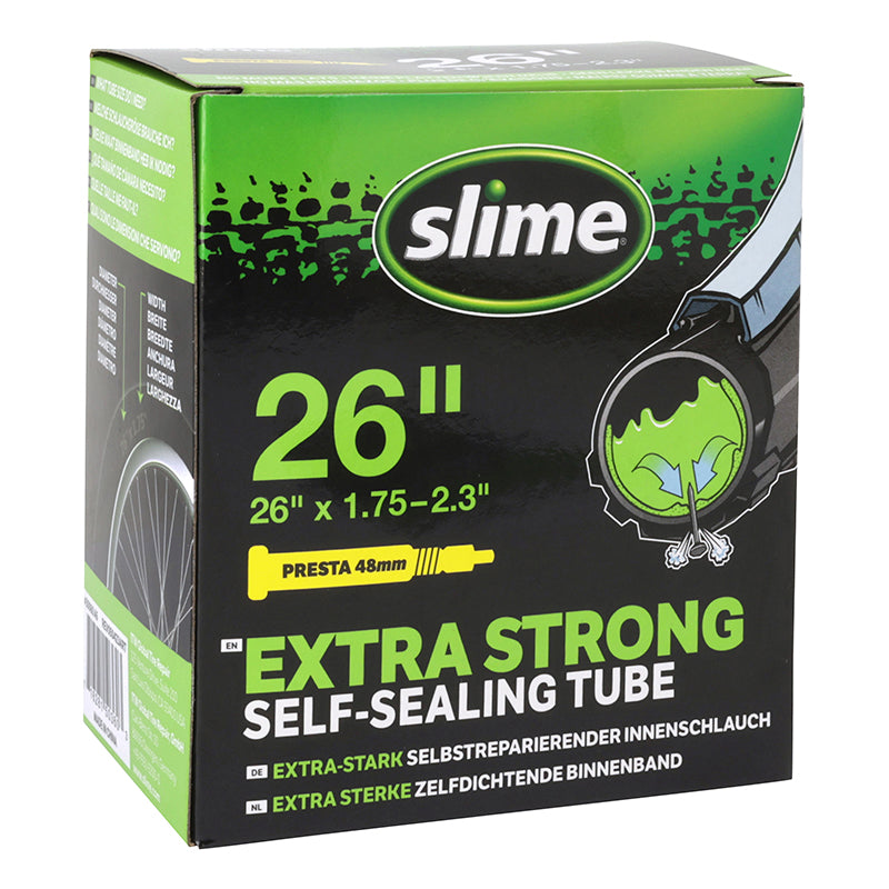 Chambre à air anti-crevaison SLIME 26 x 1.75-2.10 valve Presta