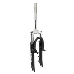 Fourche VTT 20" à suspension M-W acier noir 50 mm disque et V-Brake