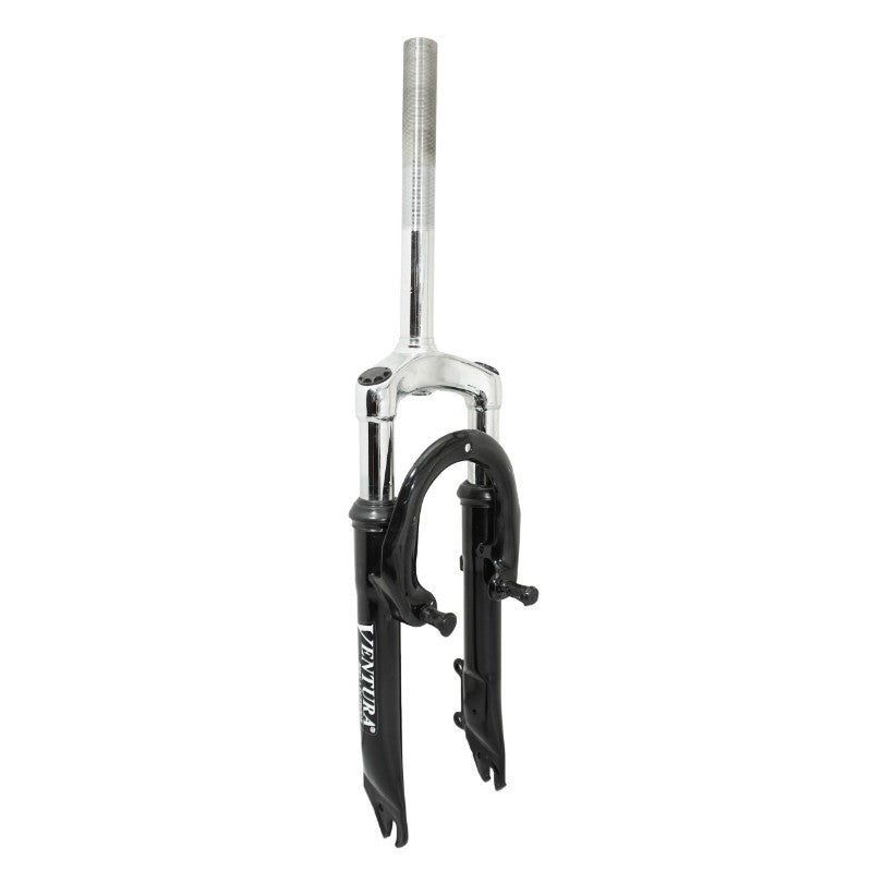 Fourche VTT 20" à suspension M-W acier noir 50 mm disque et V-Brake
