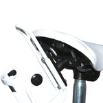 Fixation porte-bidon sur rails de selle