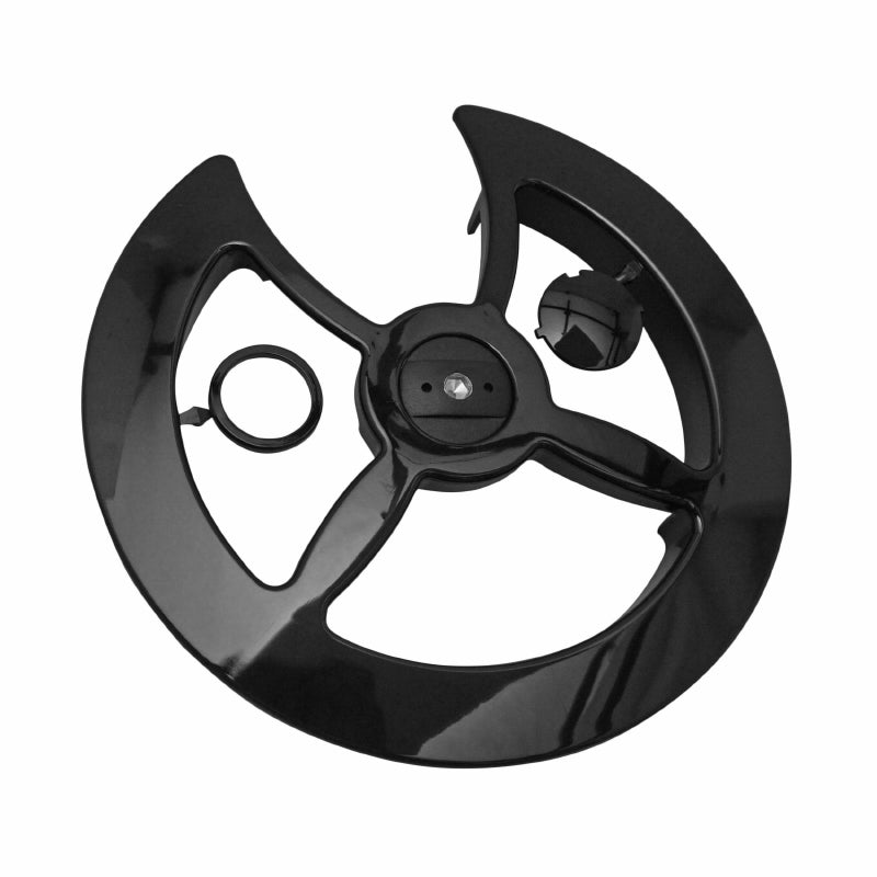 Pare-chaîne rond noir pour plateau 42 dents