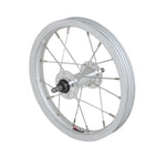 Roue city 12" jante et moyeu alu axe plein – Avant