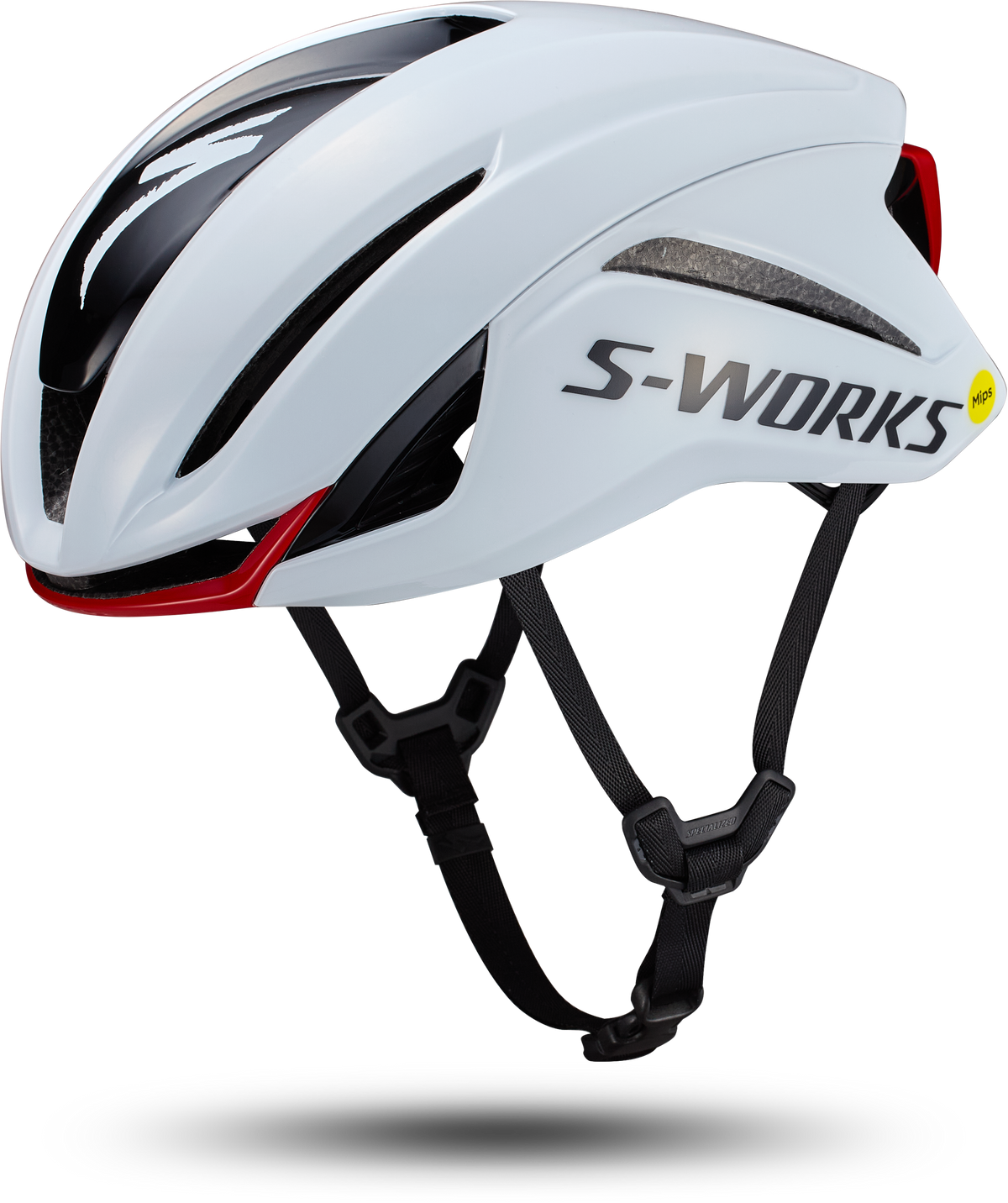 Casque SPECIALIZED Sw Evade 4 Hlmt Ce Wht/Red