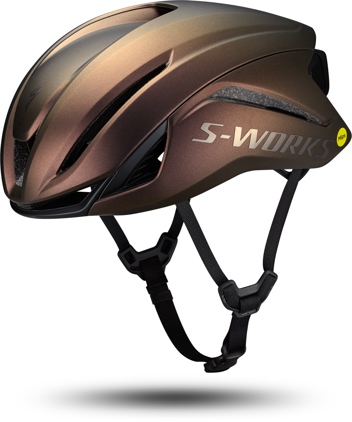 Casque SPECIALIZED Sw Evade 4 Hlmt Ce Satin Root Beer