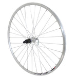 Roue arrière route 700 Elan CFX argent cassette 8-10 vitesses