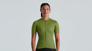 Maillot SPECIALIZED SL Bicycledelics SS Femme HYP/BLK