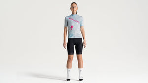 Maillot SPECIALIZED SBC Foundation Graphic SS Femme Sea/Rblpnk Focal