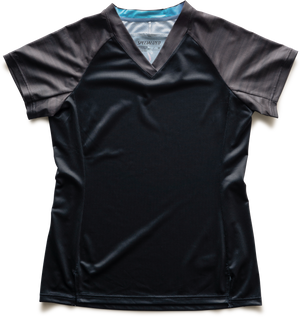 Maillot SPECIALIZED Andorra SS Femme Blk/Char Lightspeed