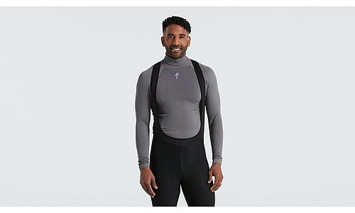 Sous-maillot SPECIALIZED Seamless Roll Neck LS Homme GRY