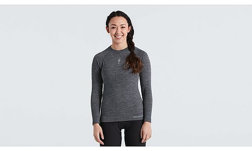 Sous-maillot SPECIALIZED Seamless Merino LS Femme GRY