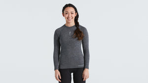 Sous-maillot SPECIALIZED Seamless Merino LS Femme GRY