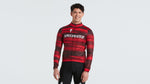 Maillot SPECIALIZED Team SL Expert Softshell LS Homme BLK/RED