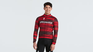 Maillot SPECIALIZED Team SL Expert Softshell LS Homme BLK/RED