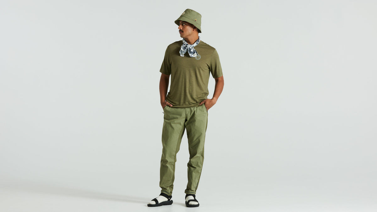 Pantalon SPECIALIZED S/F RIDER'S Hybrid Trouser Homme GRN
