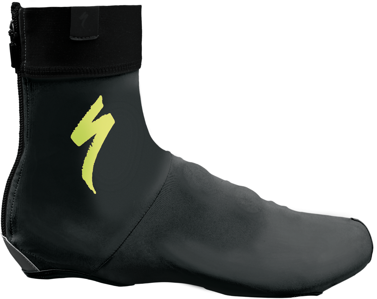 Couvre-chaussures SPECIALIZED S-LOGO Blk/Neon YEL