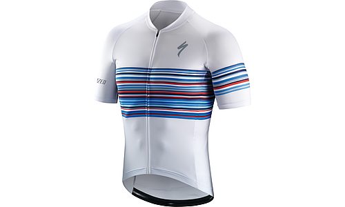 Maillot SPECIALIZED SL SS Wht/Multi BLU