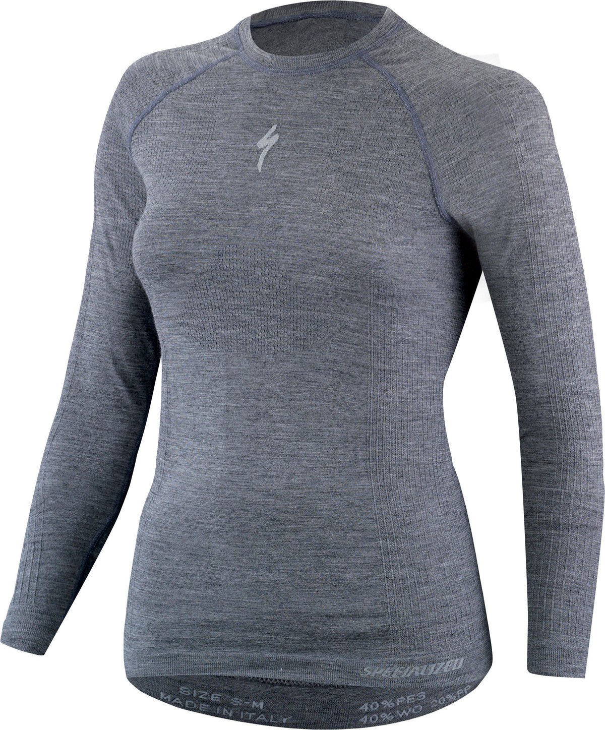 Veste technique SPECIALIZED Seamless Merino Underwear LS Femme GRY