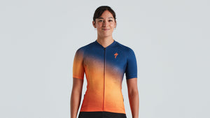 Maillot SPECIALIZED SL SS Femme Orgsnst/Dkblu