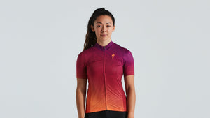 Maillot SPECIALIZED RBX Comp SS Femme Orgsnst/Vlt