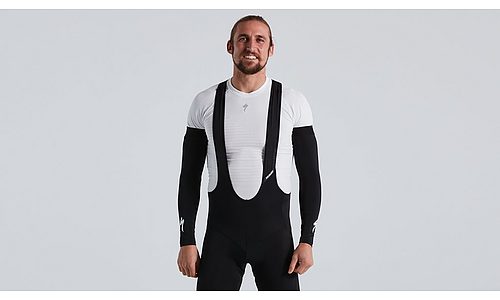 Manchettes SPECIALIZED S-LOGO BLK/WHT