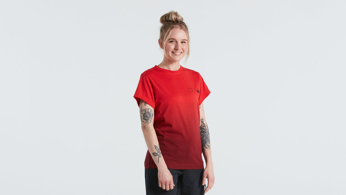 Tee-shirt SPECIALIZED Speed OF Light SS Femme Infrared