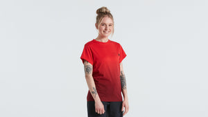 Tee-shirt SPECIALIZED Speed OF Light SS Femme Infrared
