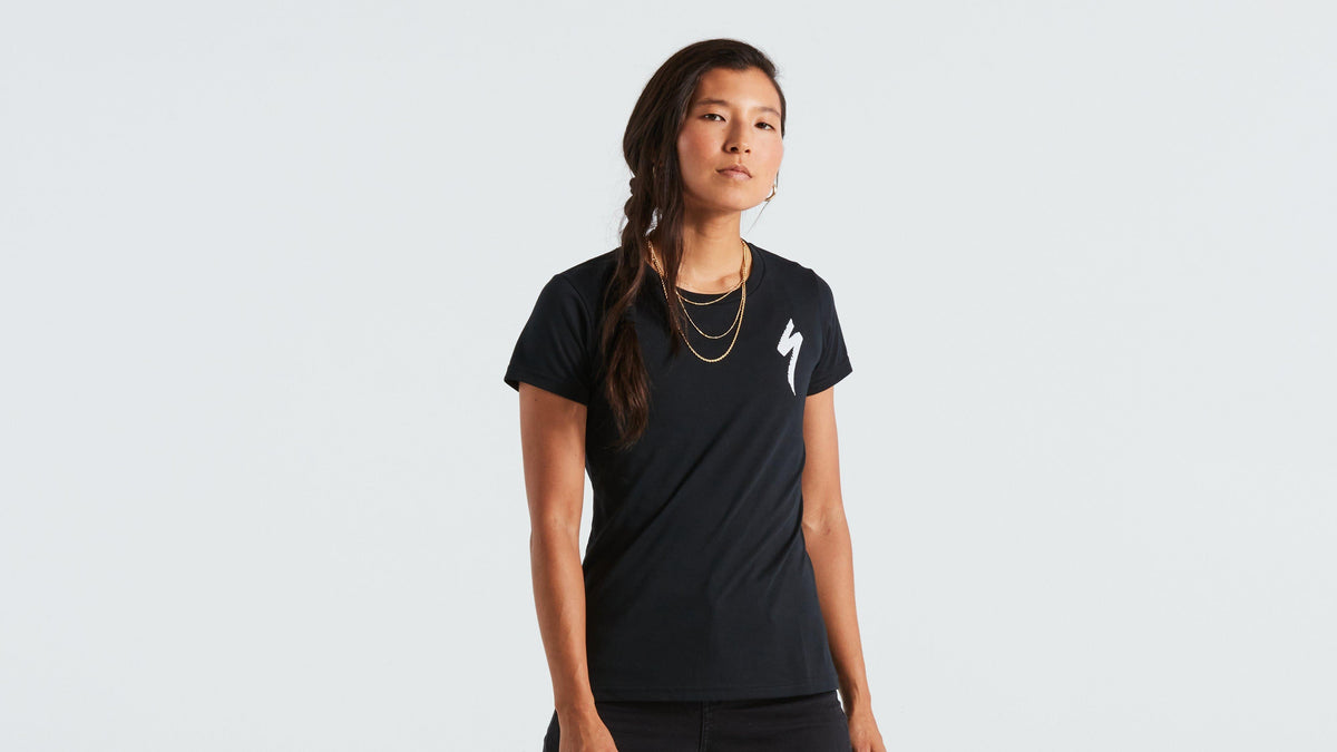 Tee-shirt SPECIALIZED S-LOGO SS Femme BLK