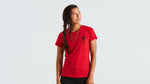 Tee-shirt SPECIALIZED S-LOGO SS Femme Flored