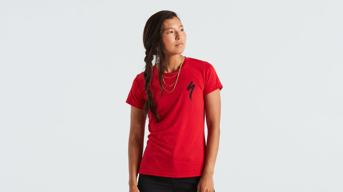 Tee-shirt SPECIALIZED S-LOGO SS Femme Flored