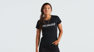 Tee-shirt SPECIALIZED Wordmark SS Femme BLK