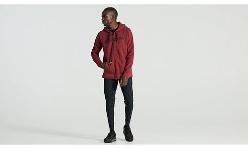 Sweat à capuche SPECIALIZED Legacy Wordmark ZIP-UP Homme MRN