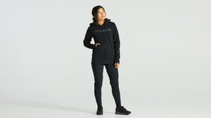 Sweat à capuche SPECIALIZED Legacy Wordmark ZIP-UP Femme BLK