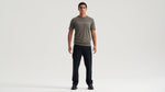 Tee-shirt SPECIALIZED Wordmark SS Homme Oakgrn/Tpe