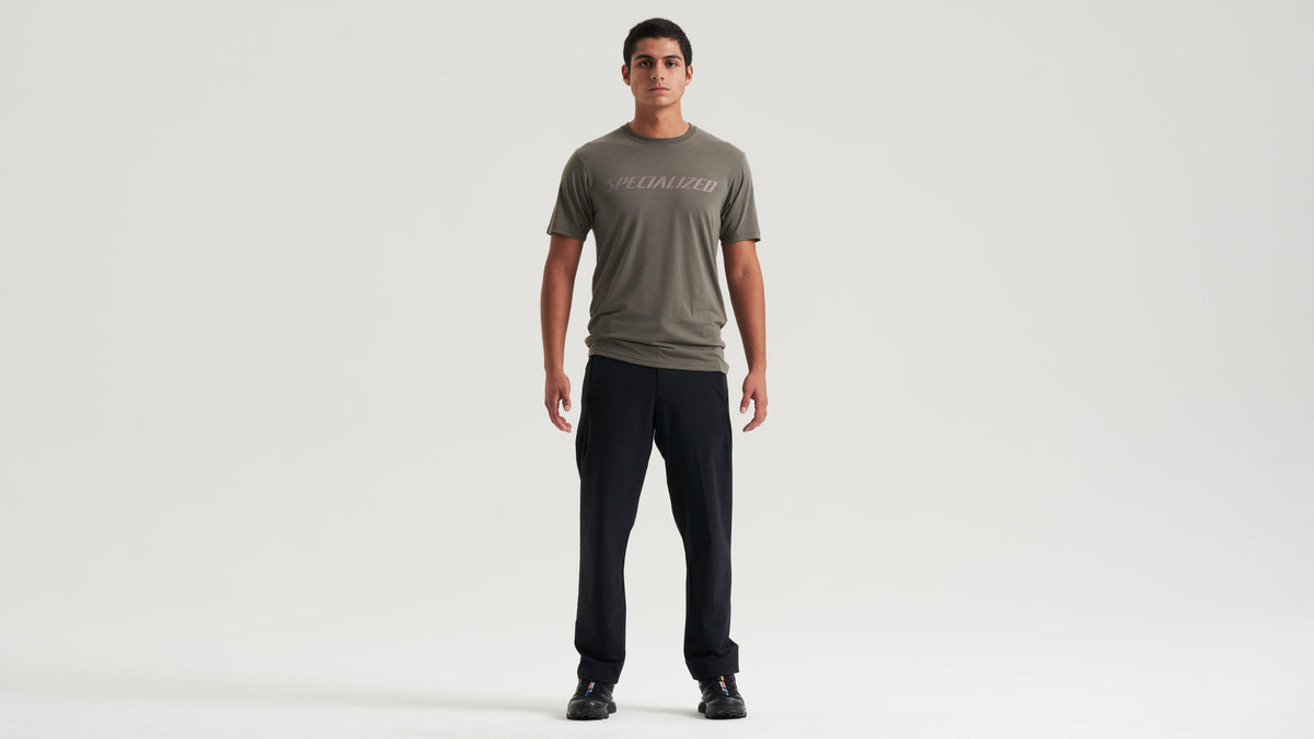 Tee-shirt SPECIALIZED Wordmark SS Homme Oakgrn/Tpe