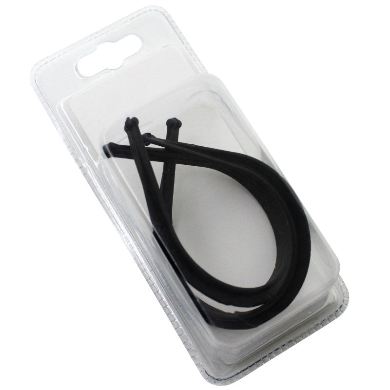 Pinces à pantalon P2R Classic noires (paire)