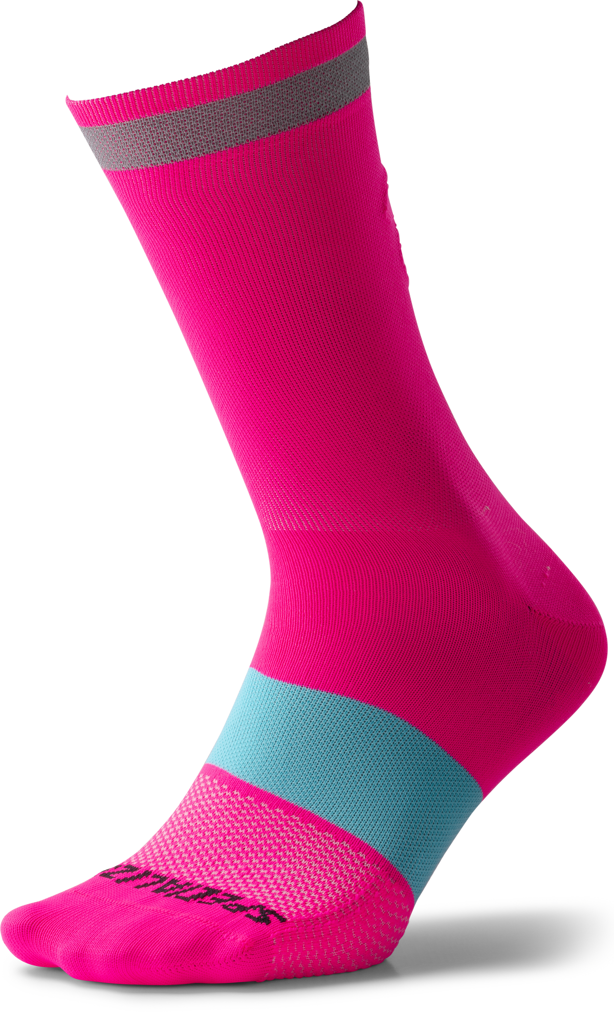 Chaussettes SPECIALIZED Reflect Tall Neon PNK