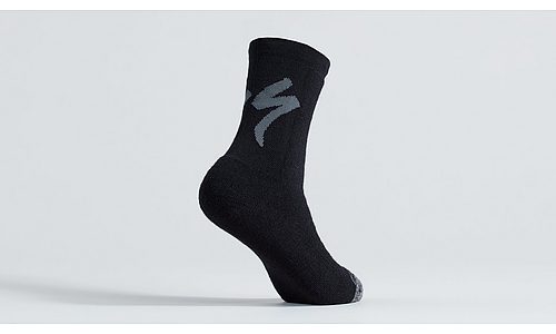 Chaussettes SPECIALIZED Merino Deep Winter Tall Logo BLK