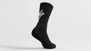 Specialized TECHNO MTB TALL LOGO SOCK BLK/WHT