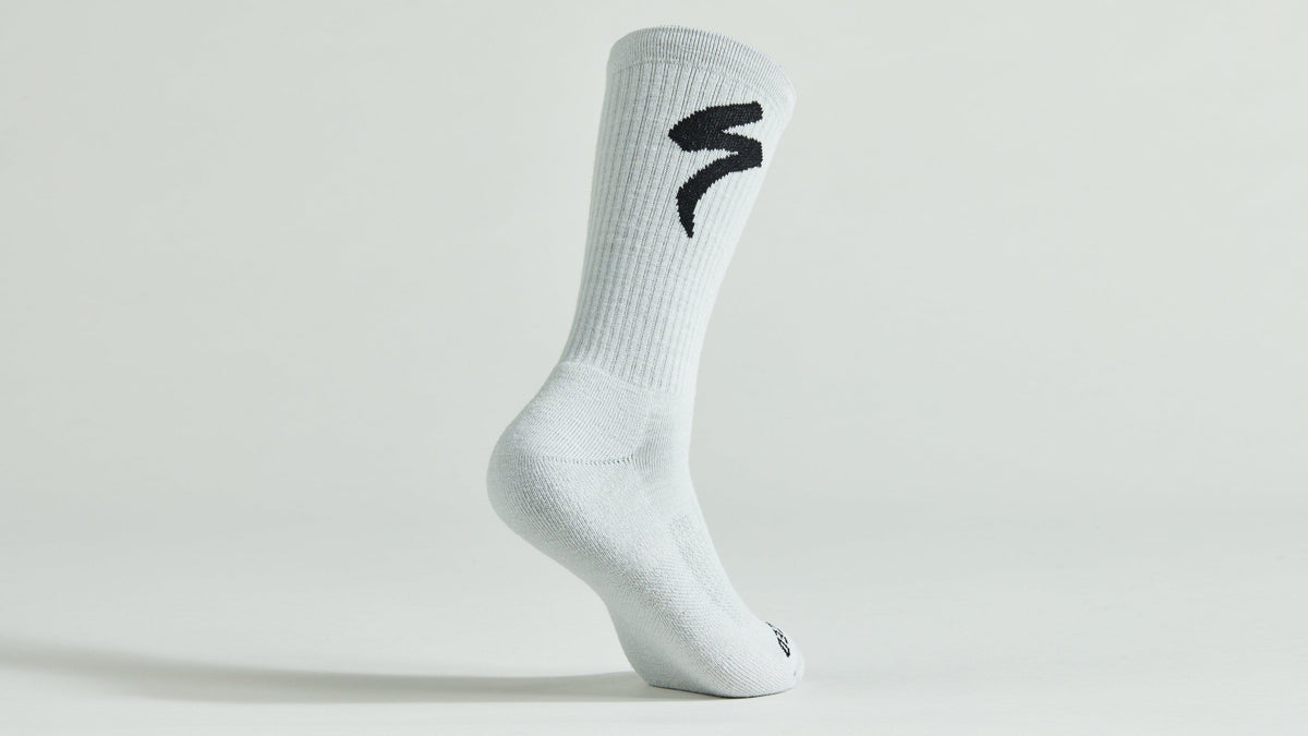 Chaussettes SPECIALIZED Merino Midweight Tall Logo Dovgry
