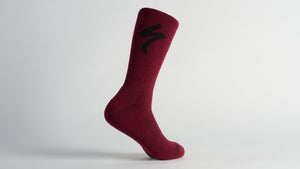 Chaussettes SPECIALIZED Merino Midweight Tall Logo MRN