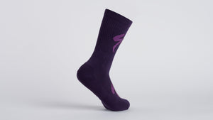 Chaussettes SPECIALIZED Techno MTB Tall Logo Dusk/Prporcd