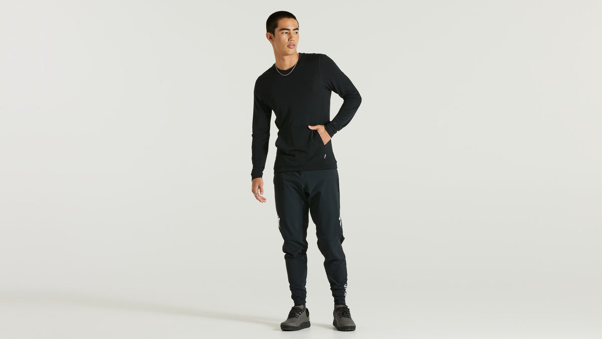 Maillot SPECIALIZED Trail Powergrid LS Homme BLK