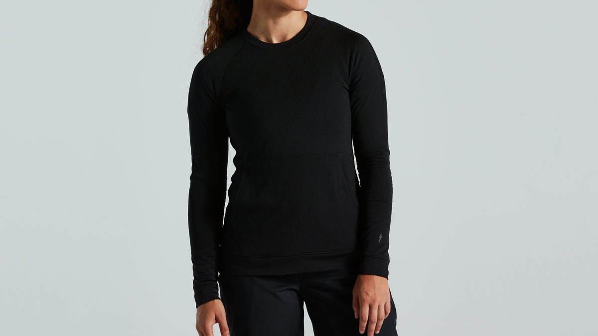 Maillot SPECIALIZED Trail Powergrid LS Femme BLK