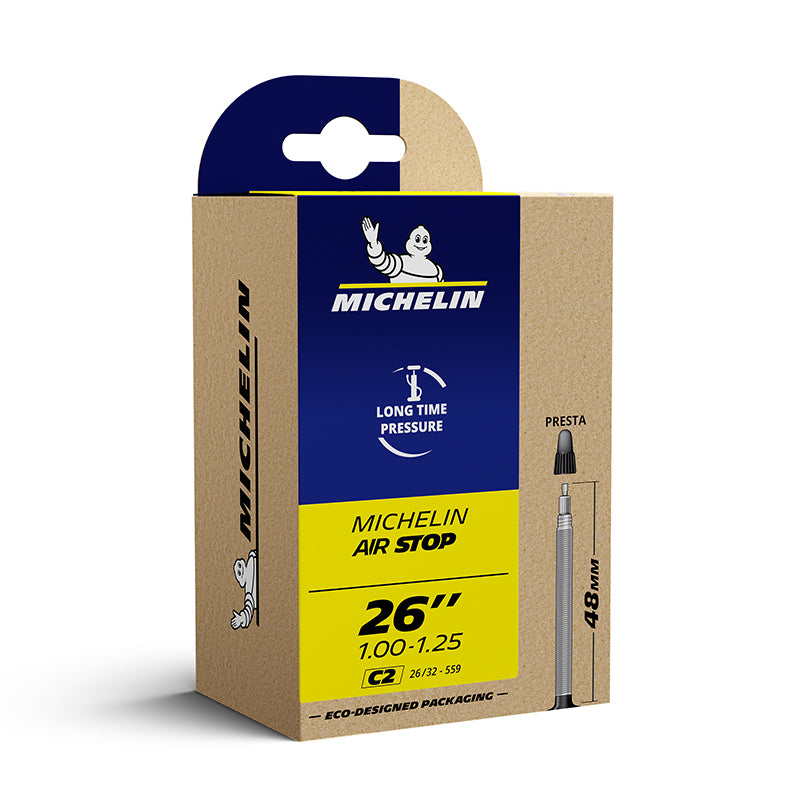 Chambre à air 26 x 1,00-1,25 Michelin valve Presta 48 mm
