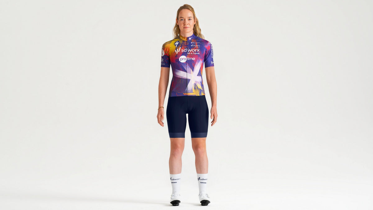 Maillot SPECIALIZED SBC Foundation Graphic SS Femme Team Replica SD Worx