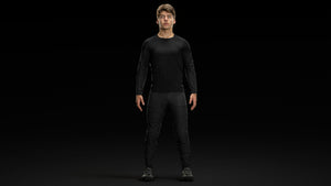 Maillot SPECIALIZED S-WORKS OFF-ROAD Race LS Homme BLK