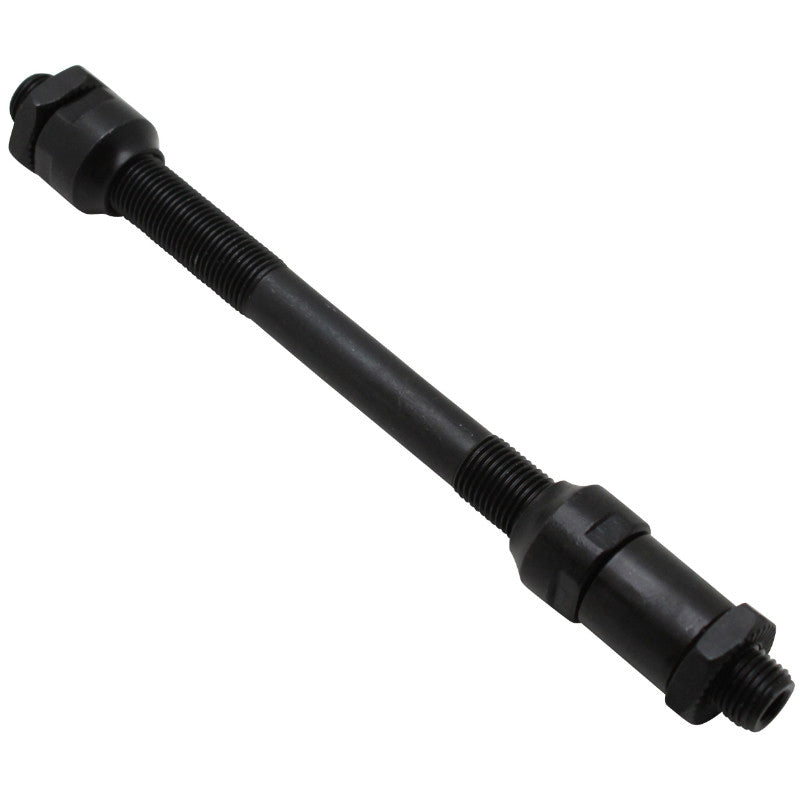 Axe de roue arrière VTT creux 10 mm – 140 mm complet
