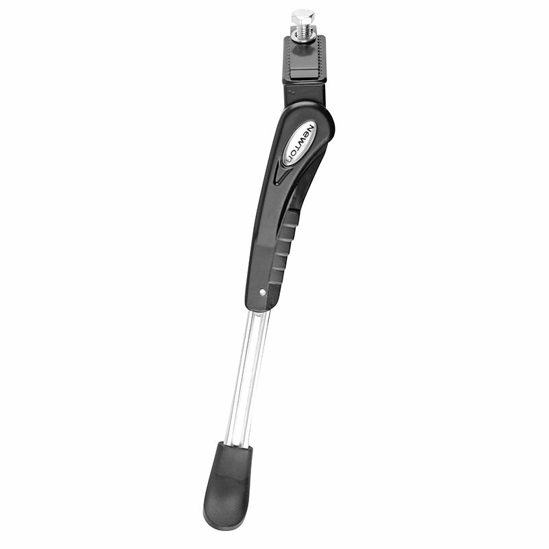 Béquille latérale à plaque Newton renforcée 26" à 28" alu noir-argent – vue 5