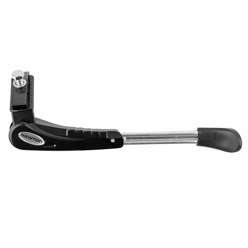 Béquille latérale à plaque Newton renforcée 26" à 28" alu noir-argent – vue 6